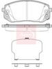 APEC Brake Pad Set, disc brake PAD2348