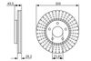 Bosch Brake Disc 0 986 479 698
