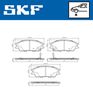 комплект спирачно феродо, дискови спирачки