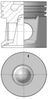 Поршень KOLBENSCHMIDT 40554600 (105143)
