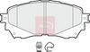 APEC Brake Pad Set, disc brake PAD1942