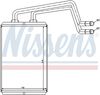 Nissens 77612 Heat Exchanger, interior heating