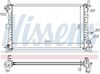 Nissens Radiator, engine cooling 62075A