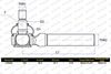 MONROE Tie Rod End L95G02