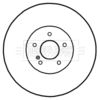 Borg & Beck brake disc pair - BBD4679