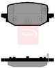 APEC Brake Pad Set, disc brake PAD2489