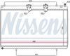 Nissens 636003 Radiator, engine cooling