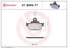 BREMBO Brake Pad Set, disc brake 07SU08TT