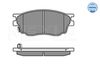 Meyle Brake Pad Set, disc brake 025 242 4616/W