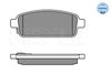 Meyle Brake Pad Set, disc brake 025 250 9616/W