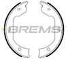 Комплект тормозных колодок, стояночная тормозная система BREMSI GF0081 (SFA081)