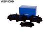 Комплект тормозных колодок, дисковый тормоз SKF VKBP 80084 (23613)