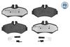 Meyle Brake Pad Set, disc brake 025 230 2118/PD