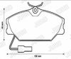Sada brzdových destiček, kotoučová brzda 571313J