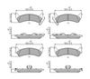 Ferodo Brake Pad Set, disc brake FDB1549