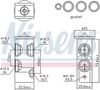 Nissens 999249 Expansion Valve, air conditioning