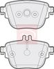 APEC Brake Pad Set, disc brake PAD2235