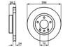 Гальмівний диск BOSCH 0 986 478 594 (BD514)