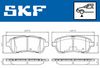 комплект спирачно феродо, дискови спирачки