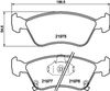 HELLA Brake Pad Set, disc brake 8DB 355 016-981
