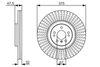 Гальмівний диск BOSCH 0 986 479 A26 (BD1713)