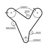 Gates Timing Belt Set K015379XS