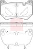 APEC Brake Pad Set, disc brake PAD2438