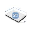 Фильтр салона UFI 53.222.00