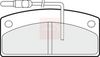 APEC Brake Pad Set, disc brake PAD1430