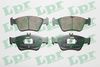 Комплект гальмівних колодок, дискове гальмо LPR 05P409 (21664, 21795, 05P409)