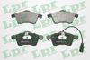 Комплект гальмівних колодок, дискове гальмо LPR 05P787 (21883, 21885, 23163, 05P787)