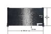 Mahle AC 178 000S Condenser, air conditioning