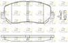 Комплект тормозных колодок, дисковый тормоз ROADHOUSE 21513.02 (PSX2151302, 25564)