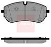 APEC Brake Pad Set, disc brake PAD2542
