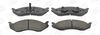 Комплект тормозных колодок, дисковый тормоз CHAMPION 573713CH
