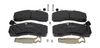 Sada brzdových destiček, kotoučová brzda FCV4345PTS