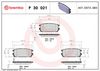 BREMBO Brake Pad Set, disc brake P 30 021