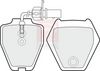 APEC Brake Pad Set, disc brake PAD1179B