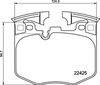 Набір гальмівних прокладок, дискове гальмо BREMBO p 06 099 (22425, D1867 9097)