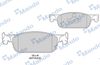 Комплект тормозных колодок, дисковый тормоз MANDO MBF015302