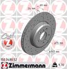 Гальмівний диск ZIMMERMANN 150.3480.52