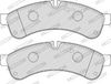 Sada brzdových destiček, kotoučová brzda FVR4039