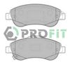 Комплект тормозных колодок, дисковый тормоз PROFIT 5000-2005