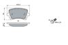 Bosch Brake Pad Set 0 986 494 053 (0986494053)