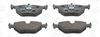 Комплект тормозных колодок, дисковый тормоз CHAMPION 571527CH