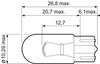 Valeo Bulb, park-/position light 032209