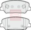 APEC Brake Pad Set, disc brake PAD1953