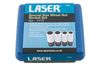 Laser Tools Special Size Wheel Nut Socket Set 1/2