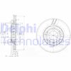 Тормозной диск DELPHI BG3695