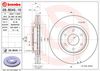Гальмівний диск BREMBO 09.B545.11